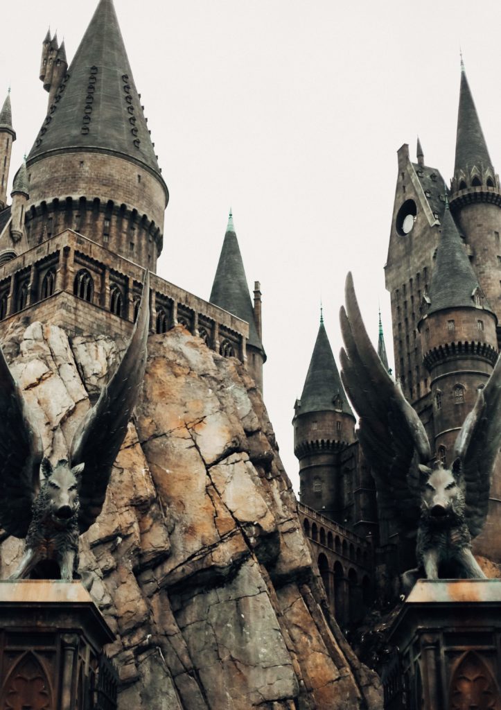 Entrance to Hogwarts Castle at the Wizarding World of Harry Potter